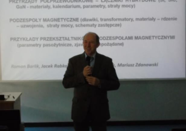 Seminarium prof. dr. hab. inż. Romana Barlika