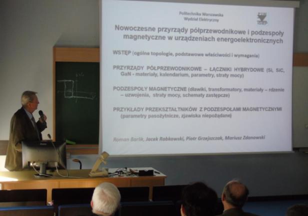 Seminarium prof. dr. hab. inż. Romana Barlika