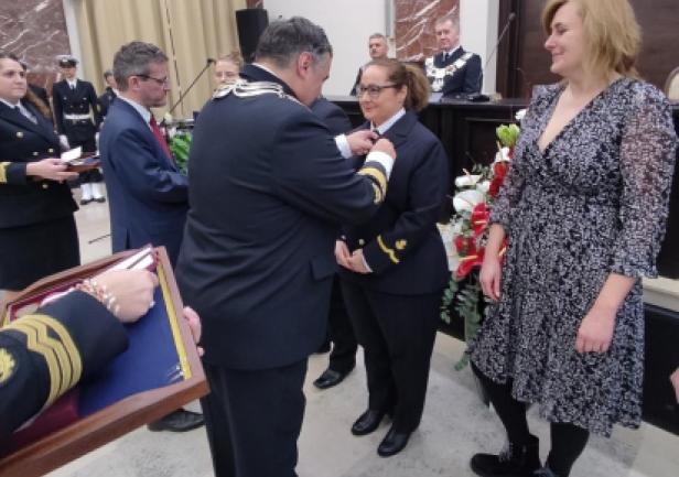 Medal Brązowy za długoletnią służbę - mgr Ewa Pachur