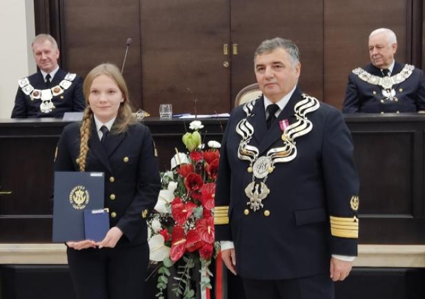 Medal Absolwenta - mgr inż. Natalia Popowniak